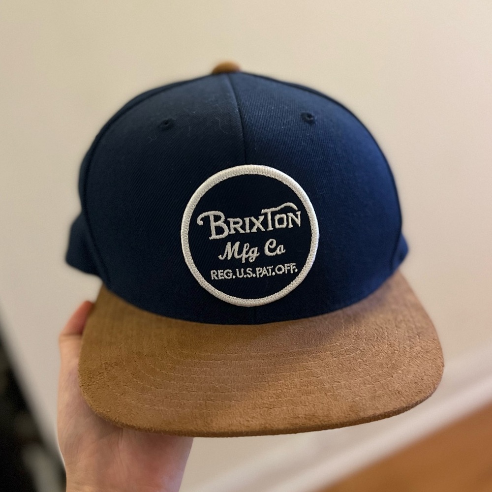 brixton snapback cap